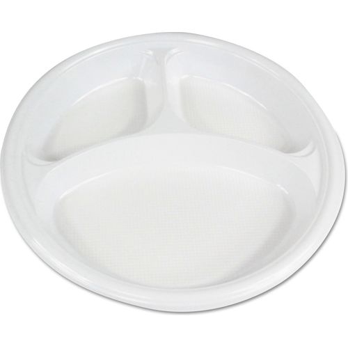 Dixie 500-Pack Paper Leak Proof Disposable Dinner Plates at