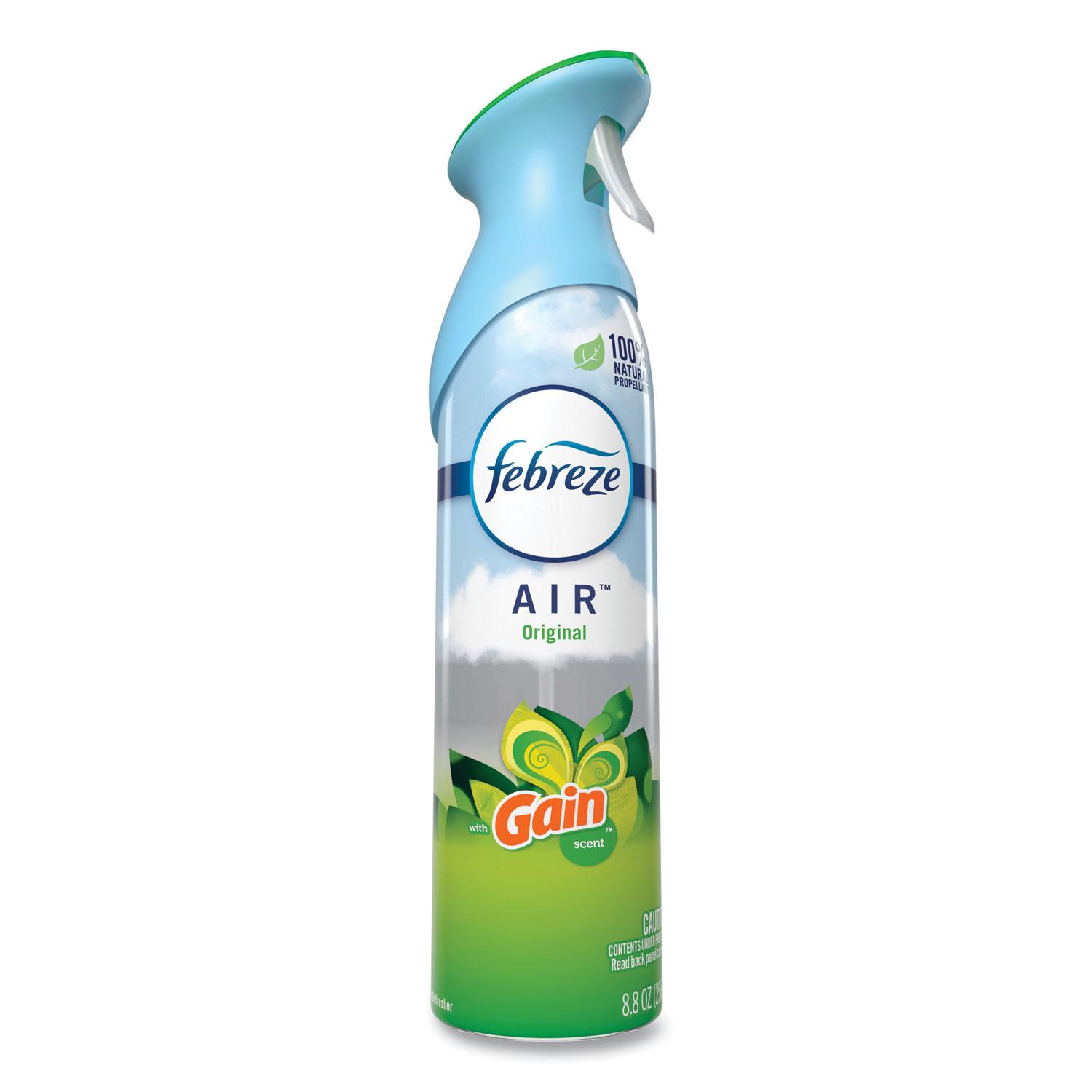 Febreze® AIR, Gain Original, 8.8 oz Aerosol, 6/Carton