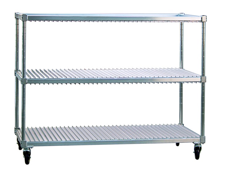 New Age Industrial 96087 Aluminum Tray Drying Rack - Adjustable - 3 ...