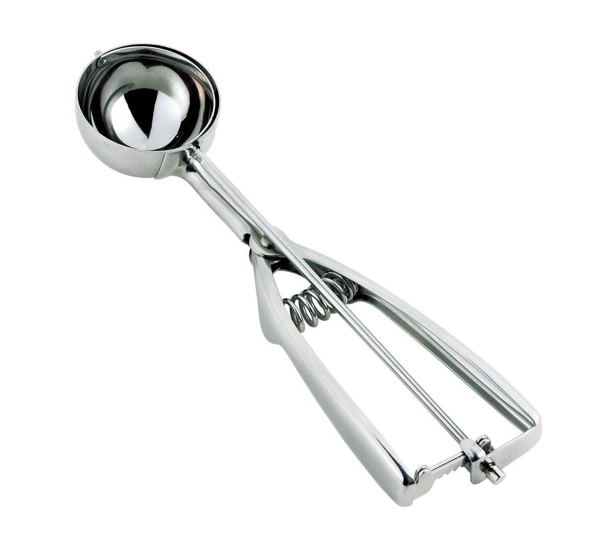 Browne 573310 Portion Control Disher, #10, 3.5 oz. Capacity, Ivory ...