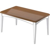 Four-Leg Dining Tabletop Only, Thermolaminate with Ogee Edge, 36"x60"