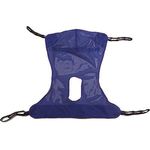 Reliant Series Sling, Full Body with Commode, Mesh, Medium