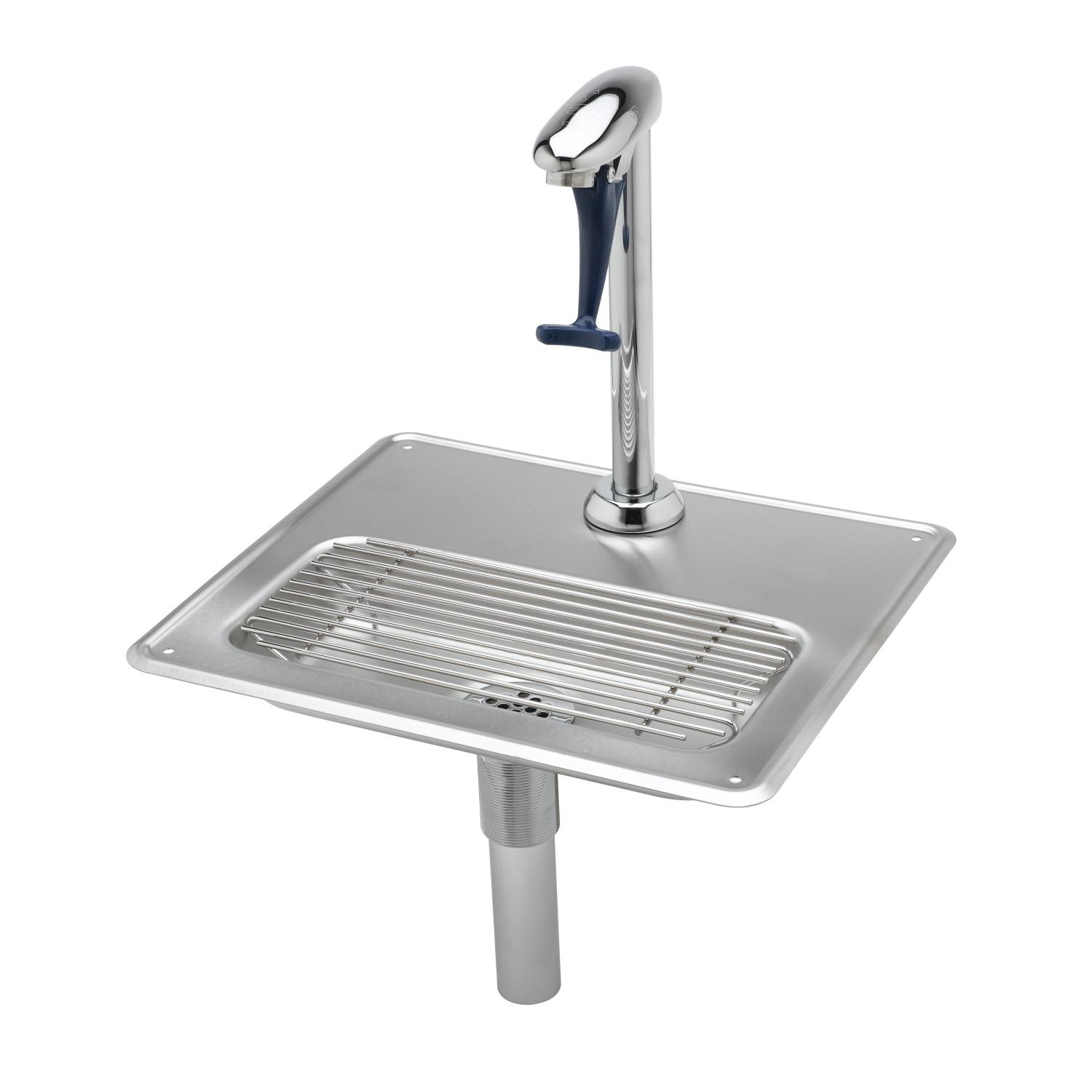Glass Filler Water Station, Pedestal Glass Filler and Drip Pan
