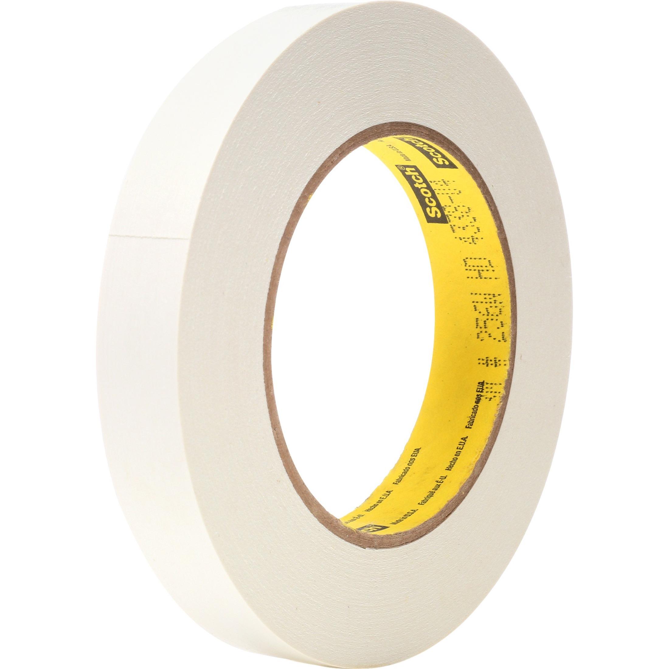 Flatback Tape, 3/4"x 60 Yards, 3" Core, White