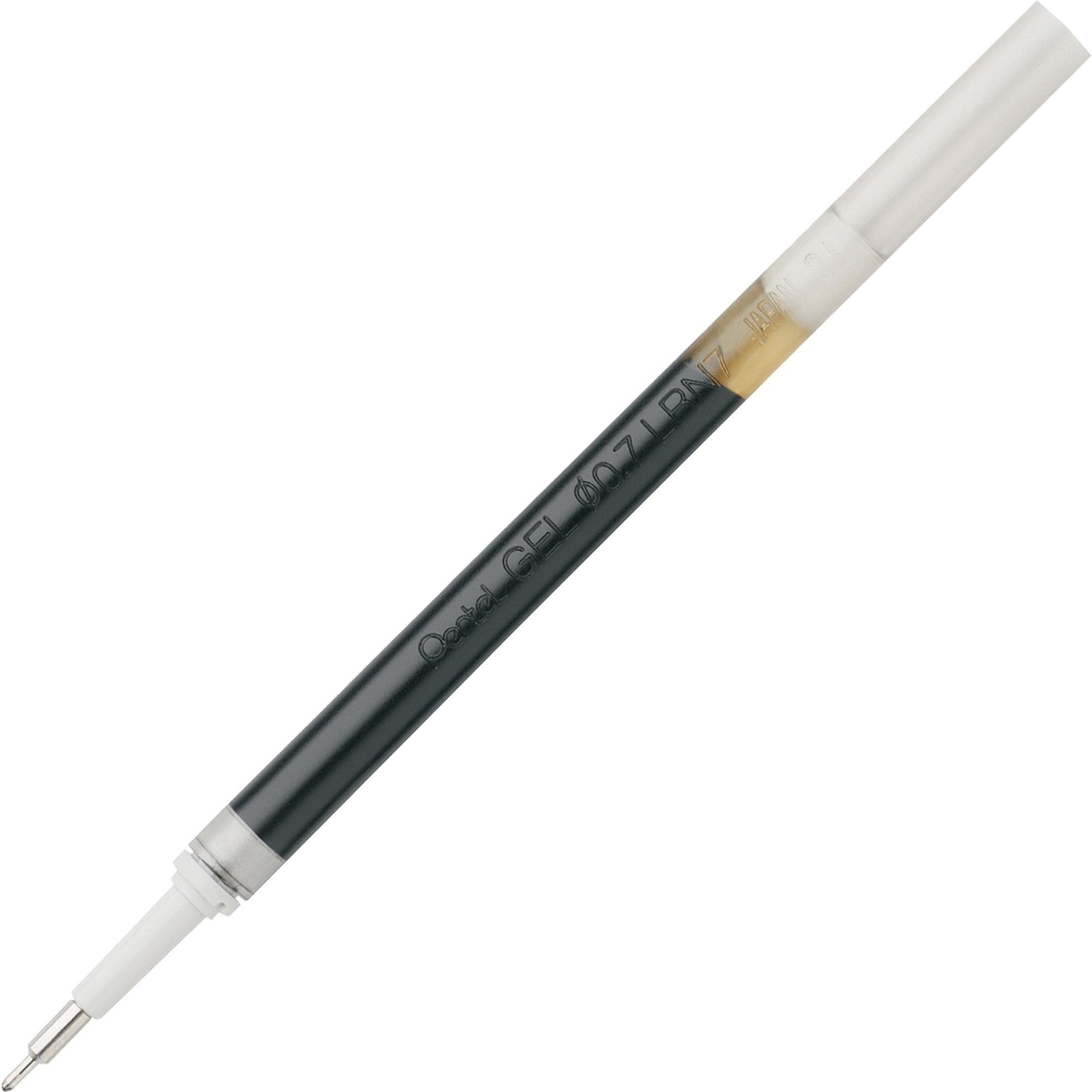 Gel Pen Refill, f/EnerGel, 0.7mm, Needle Tip, Black Ink