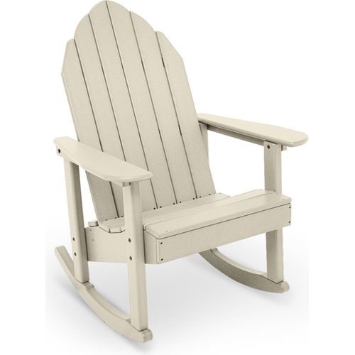 Adirondack King Rocking Chair - Frame Finish: Sandtone (78G26) | Direct ...