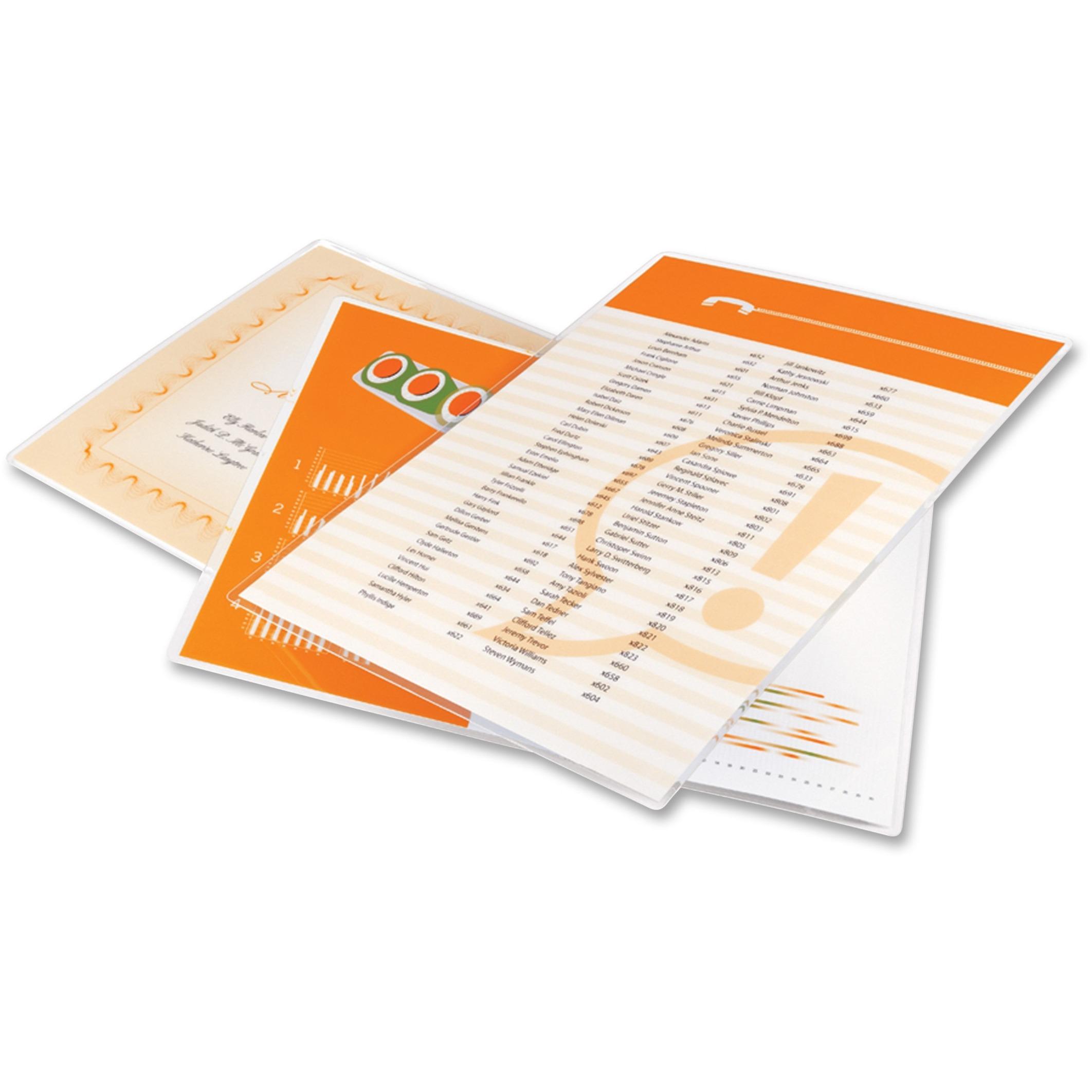 Attalus Laminating Pouches - 3 Mil Letter Size 9x11.5 Inch, 100 Per Box Thermal Laminating Sheets