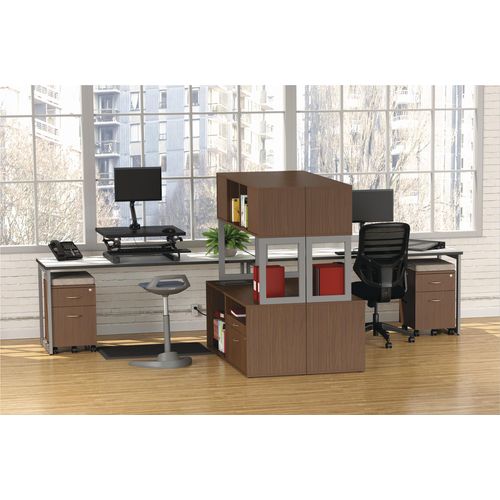 Alera Open Office Desk Series Low File Cabinet Credenza F6690
