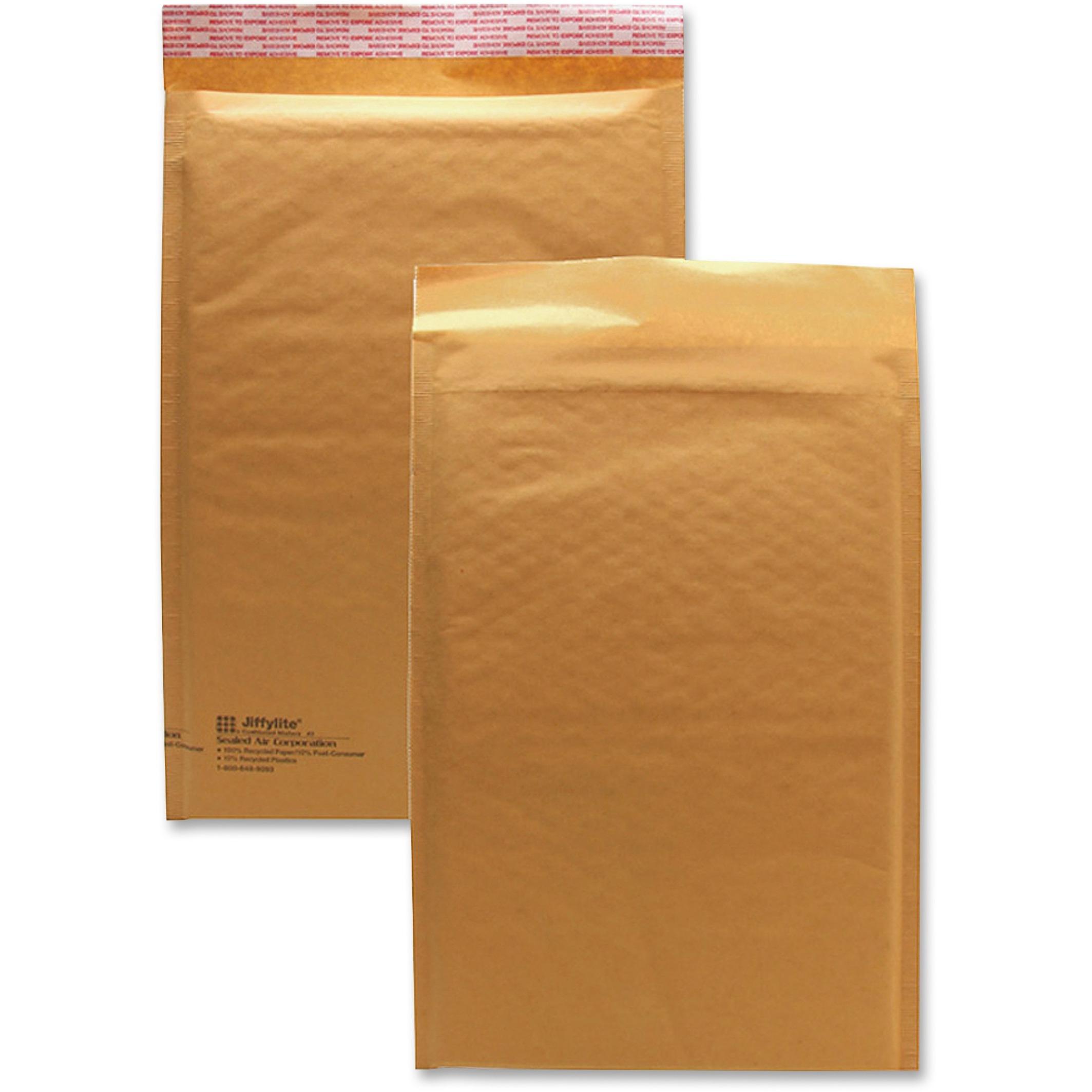 Cushioned Mailer,Size 3,8-1/2"x14-1/2",25/CT,Kraft