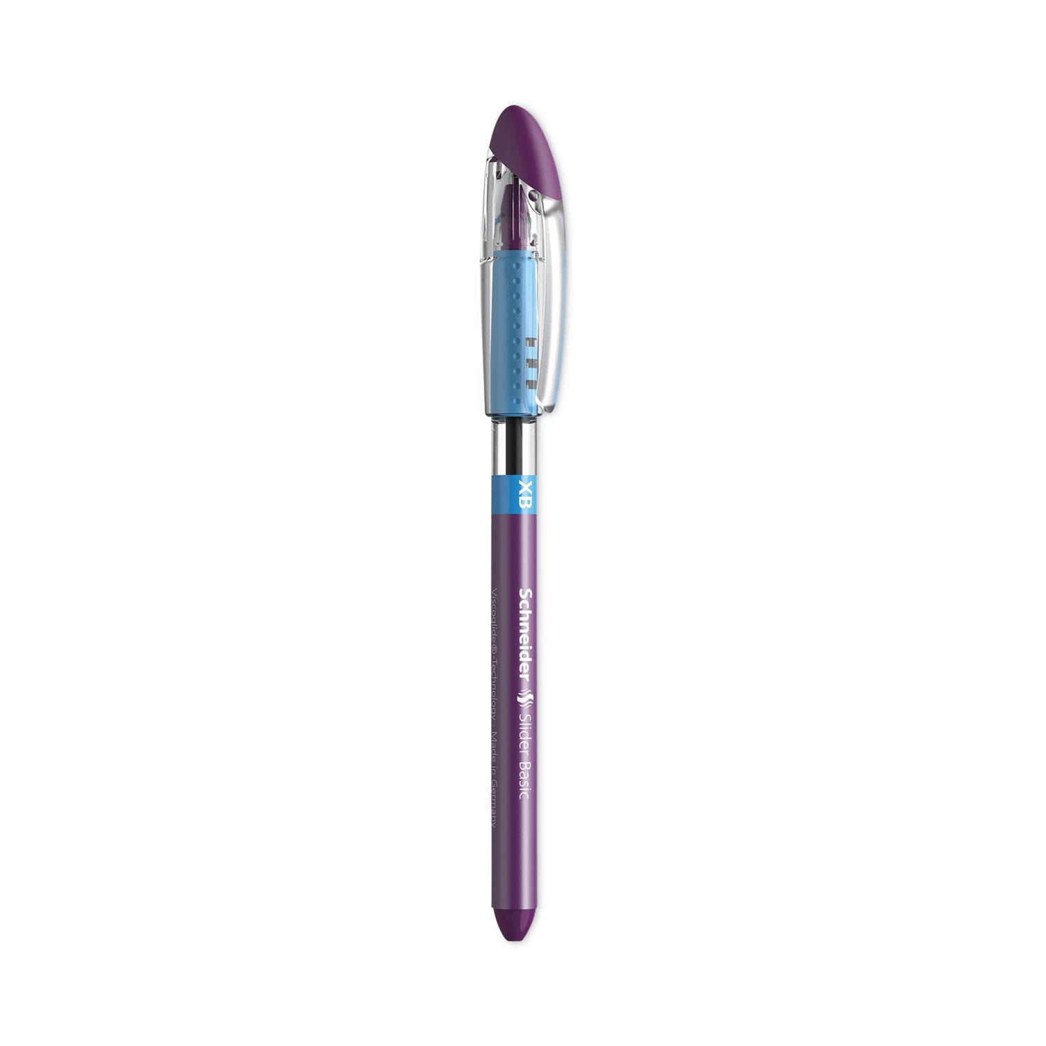 Schneider® Schneider Slider Ballpoint Stick Pen, 1.4mm, Purple