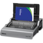 Fellowes® Galaxy 500 Electric Comb Binding System, 500 Sheets, 19 5/8x17 3/4x6 1/2, Gray