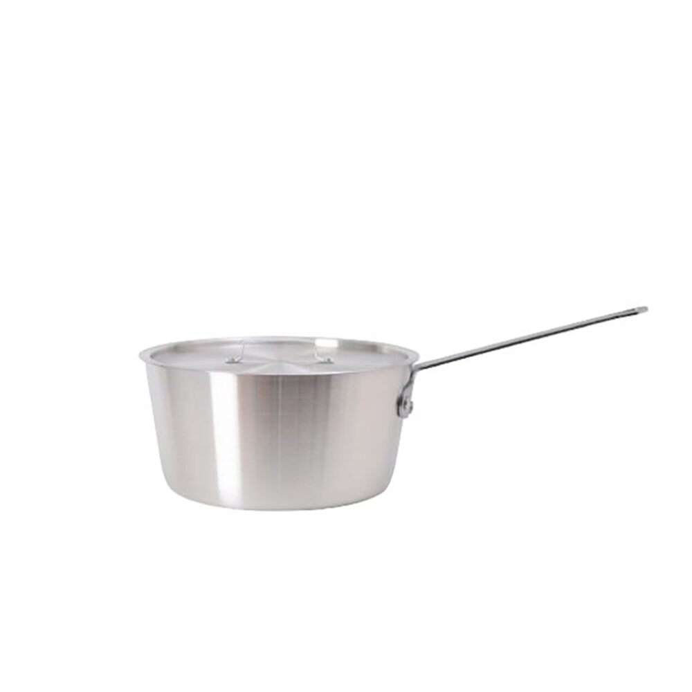 4 Quart Sauce Pan with Lid Natural Plated Cast Iron Handle, case of 6