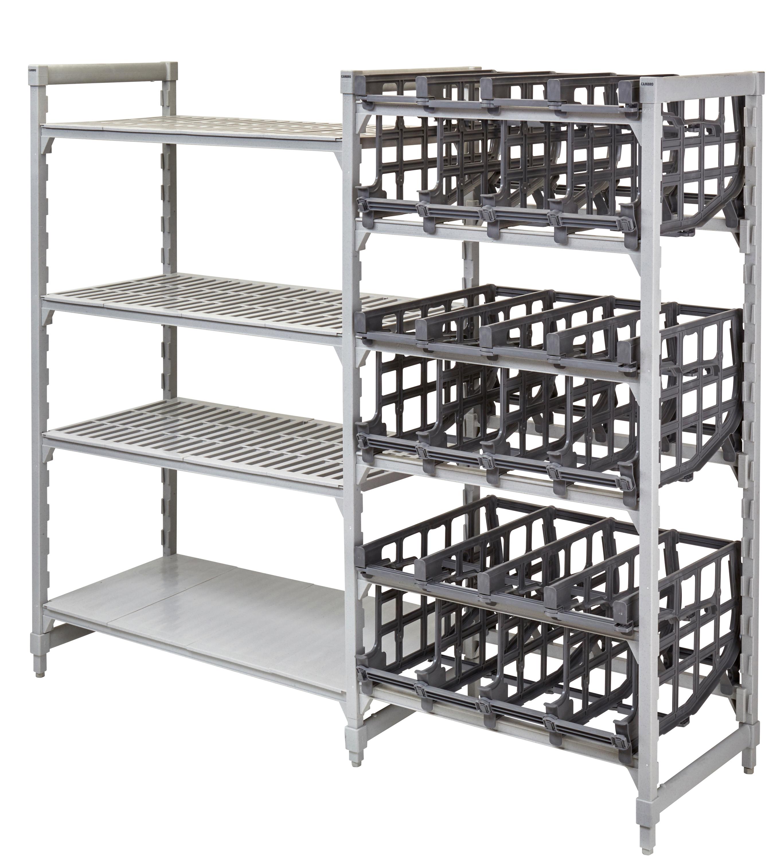 Cambro CPU243672C96480 Ultimate #10 Can Rack Stationary Full-Size ...