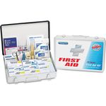 First Aid Kit for 75 People, Metal, 419 Pieces/Kit