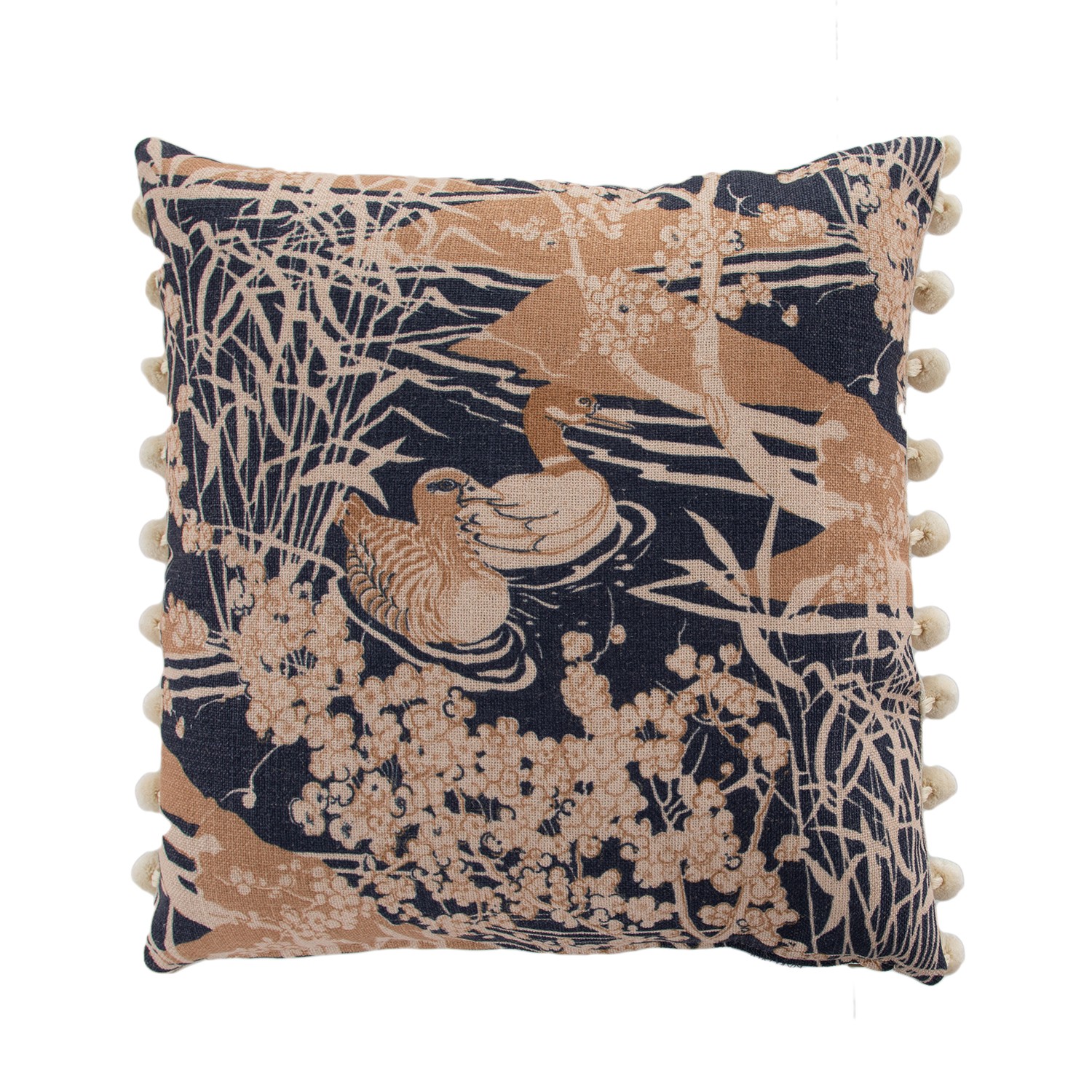 Golden Ducks Wheat 18X18 Feather