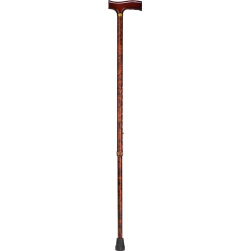 DMI Unisex Deluxe Lightweight Adjustable Walking Cane with Soft Foam Offset  Hand Grip