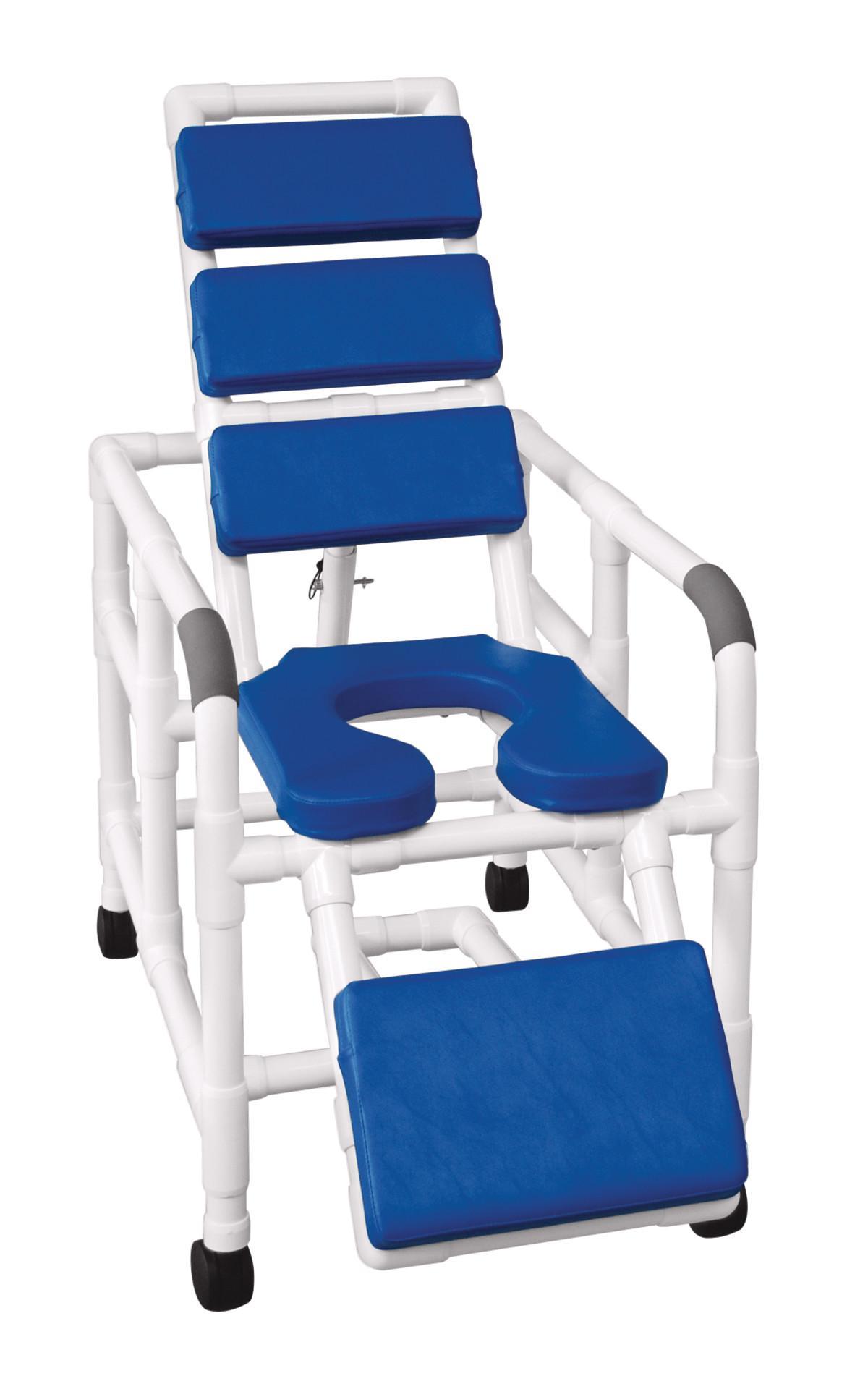 shower chair with reclining back