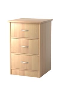Cavallino 3-Drawer Bedside Cabinet