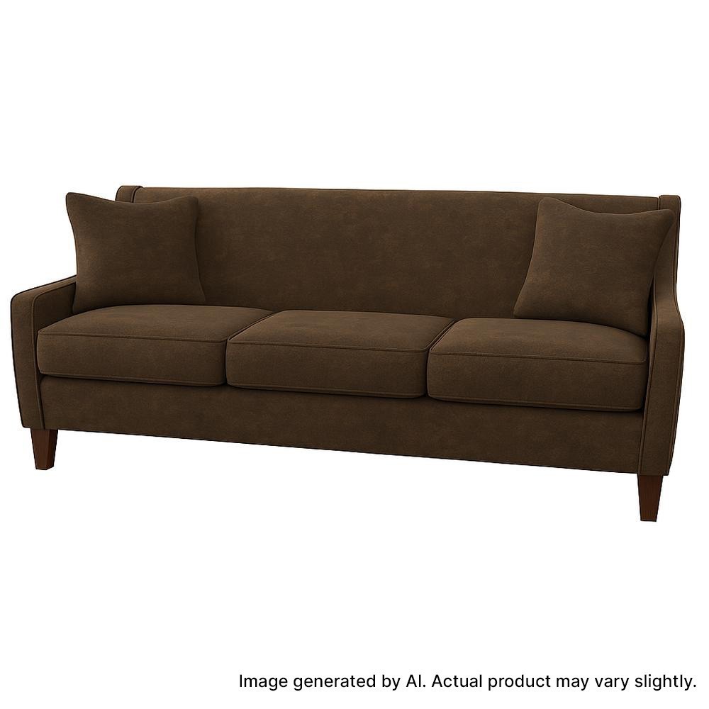 Quick-Ship Vidalia Sofa in Vinyl Fabric | Maxwell Thomas