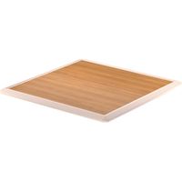 Laminate Tabletop with Spill-Boundary Edge, 48" Square