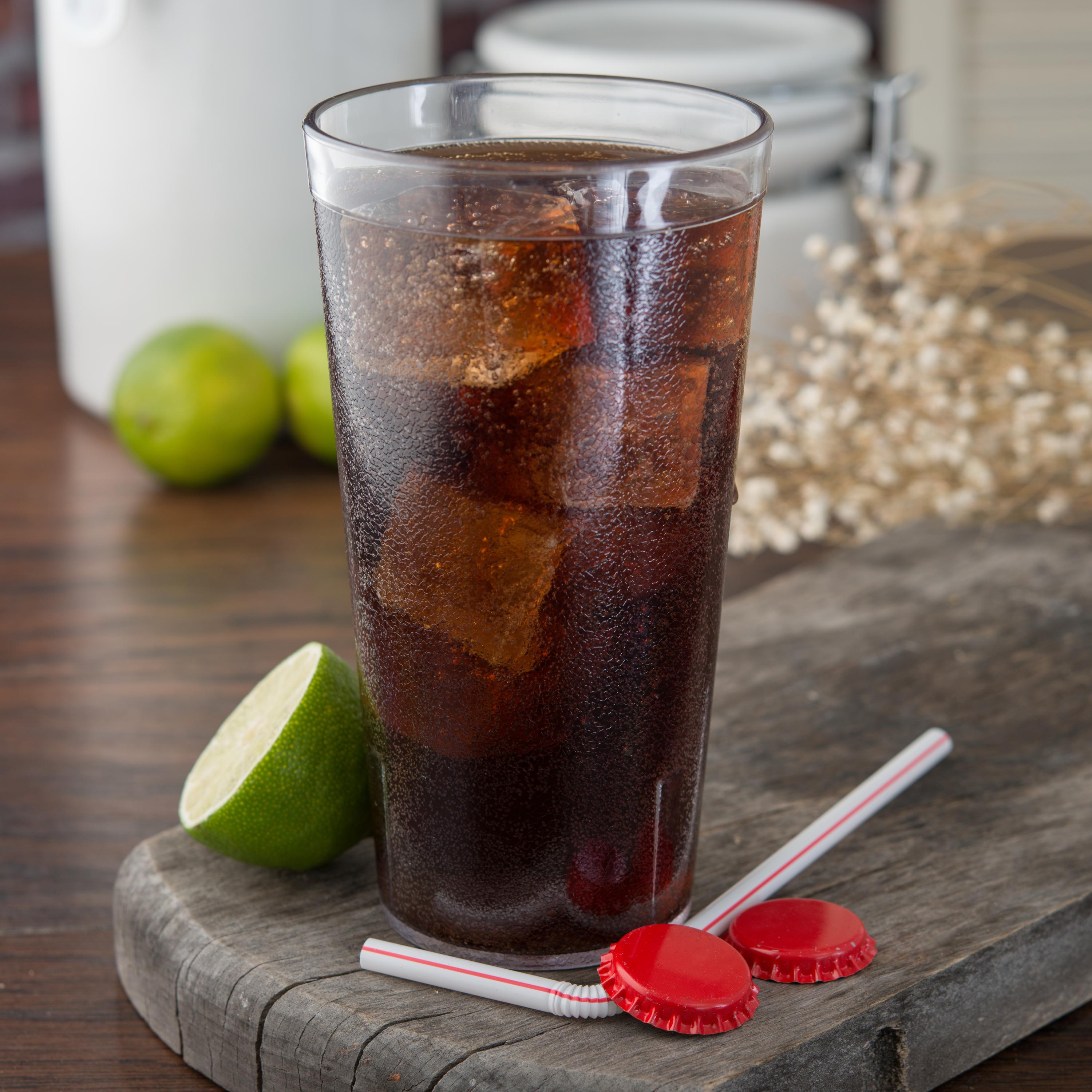 Stackable™ SAN Plastic Tumbler 20 oz - Clear
