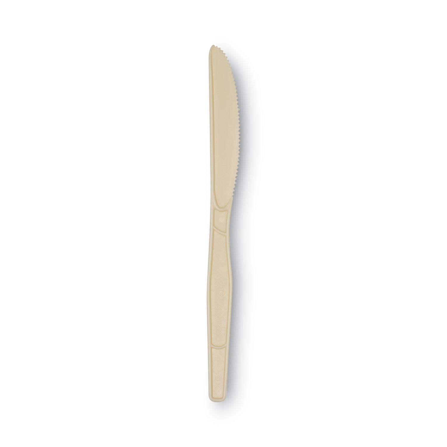 Dixie® SmartStock Plastic Cutlery Refill, Knives, Beige, 40/Pack, 24 Packs/Carton