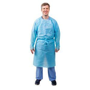 Isolation Gowns, Disposable, 100% Polyethylene