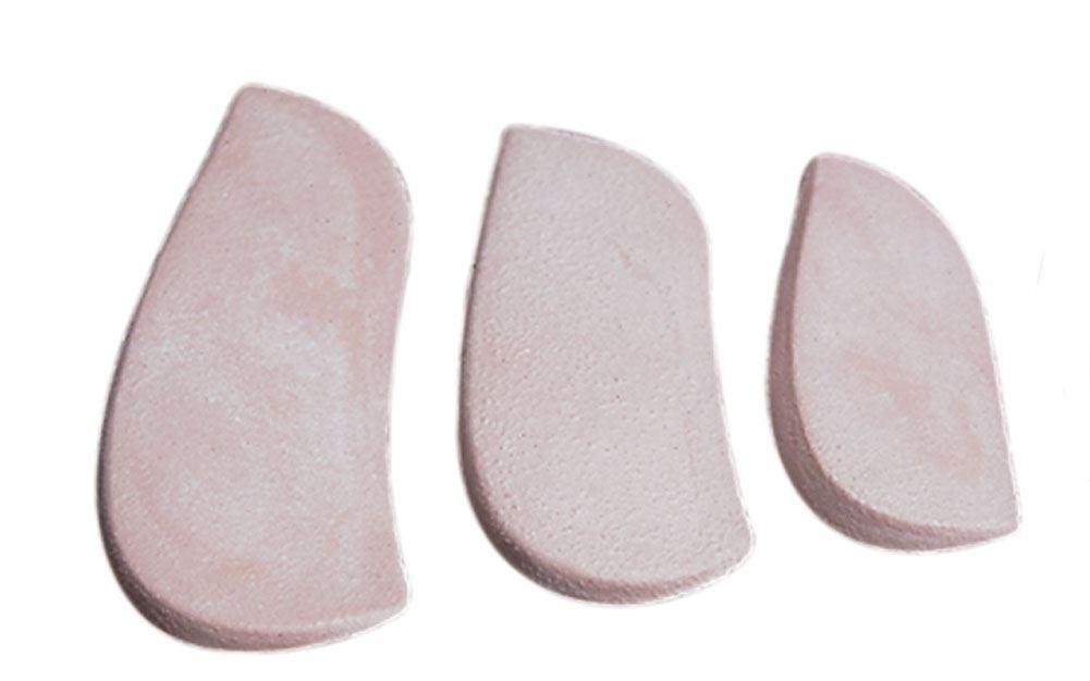 Molded Rubber Heel Wedges Large, 12pr/pk