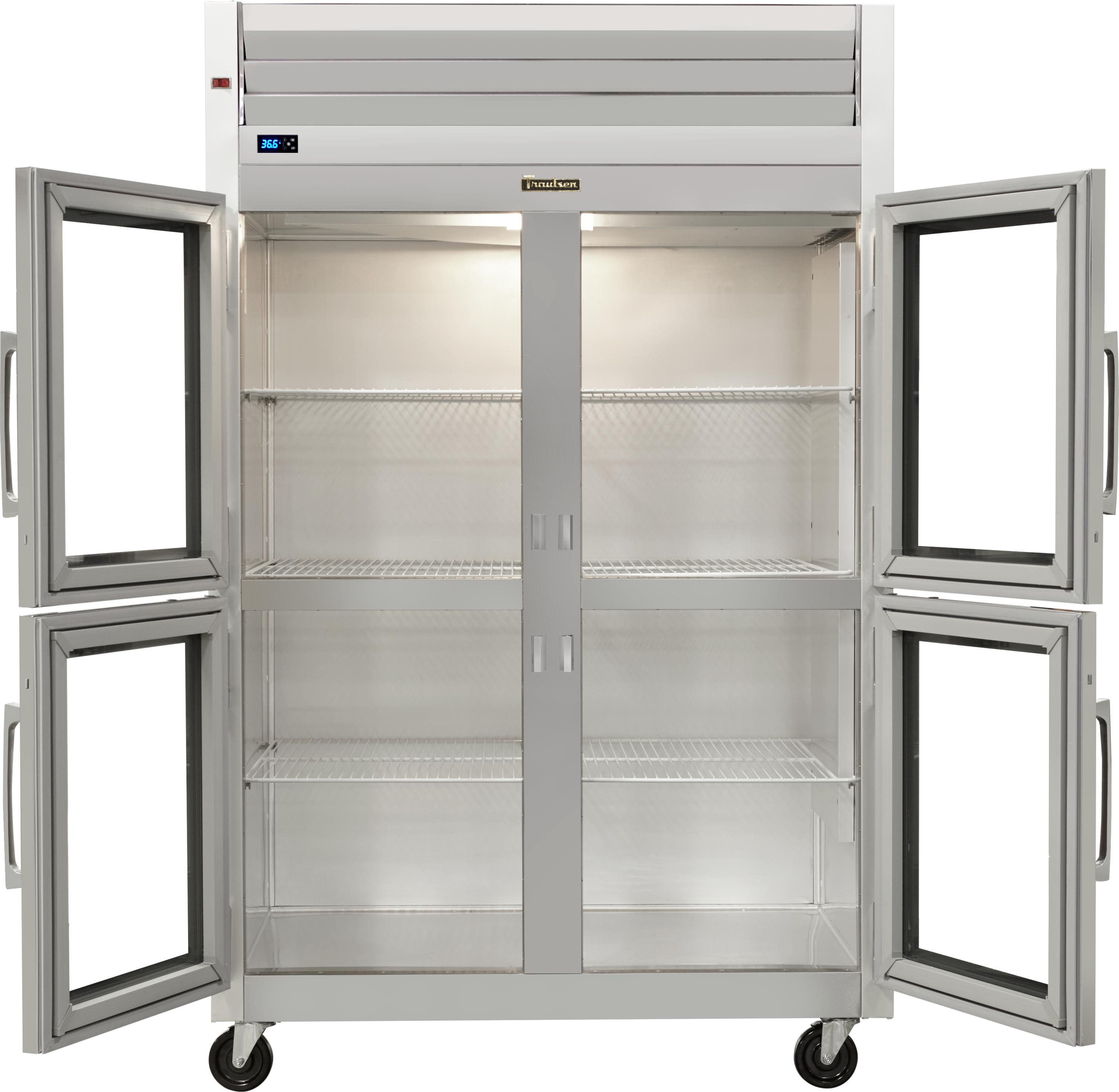 Traulsen Spec-Line 2 Section Reach-In Refrigerator with Half Height ...