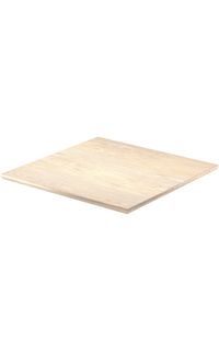 Thermolaminate Tabletop with Knife Edge, 30" Square