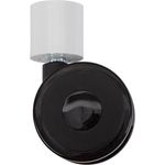 Replacement Direct Supply® Twin Nylon Threaded Stem Caster, Nonlocking, 3" - PVC Products after 1/1/19