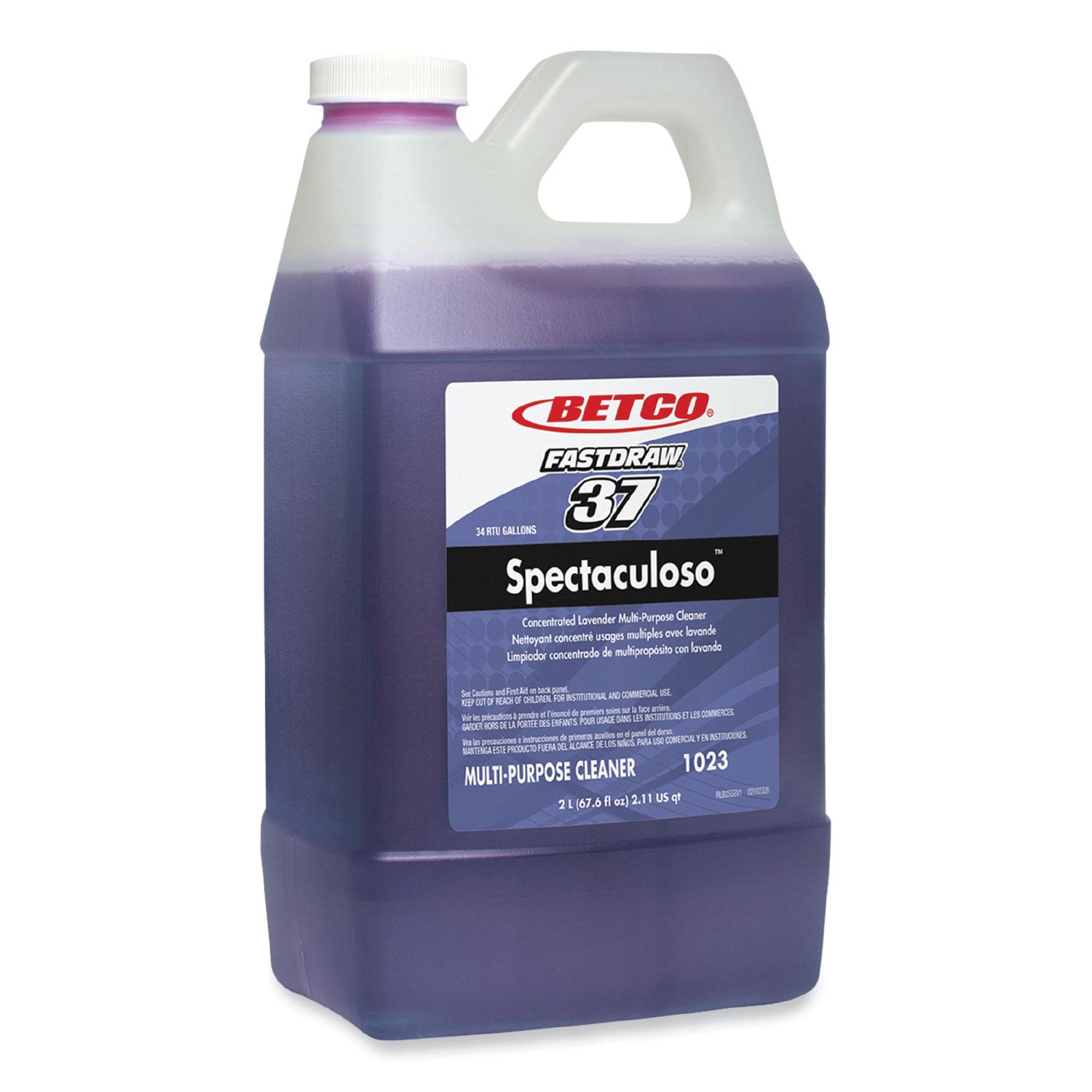 Betco® Spectaculoso Multipurpose Cleaner, Lavender Scent, 67.6 oz Bottle, 4/Carton