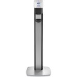 Purell Messenger ES8 Panel Hand Sanitizer Floor Stand with Dispenser, Silver/Graphite (7318-DS-SLV)