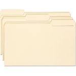 Smead File Folder w/Product Protection, 1/3 Cut Top Tab, Legal, Manila, 100/Box