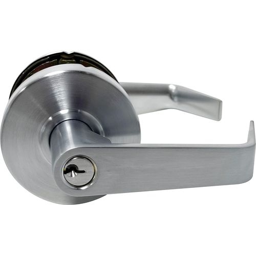 General Lock Standard-Duty Clutched Lever, Entry Lockset, Satin