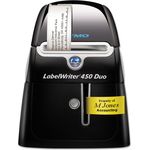 DYMO® LabelWriter DUO Printer, 2 3/10" Labels, 71 Label/Min, 5 1/2w x 7 4/5d x 7 3/10h