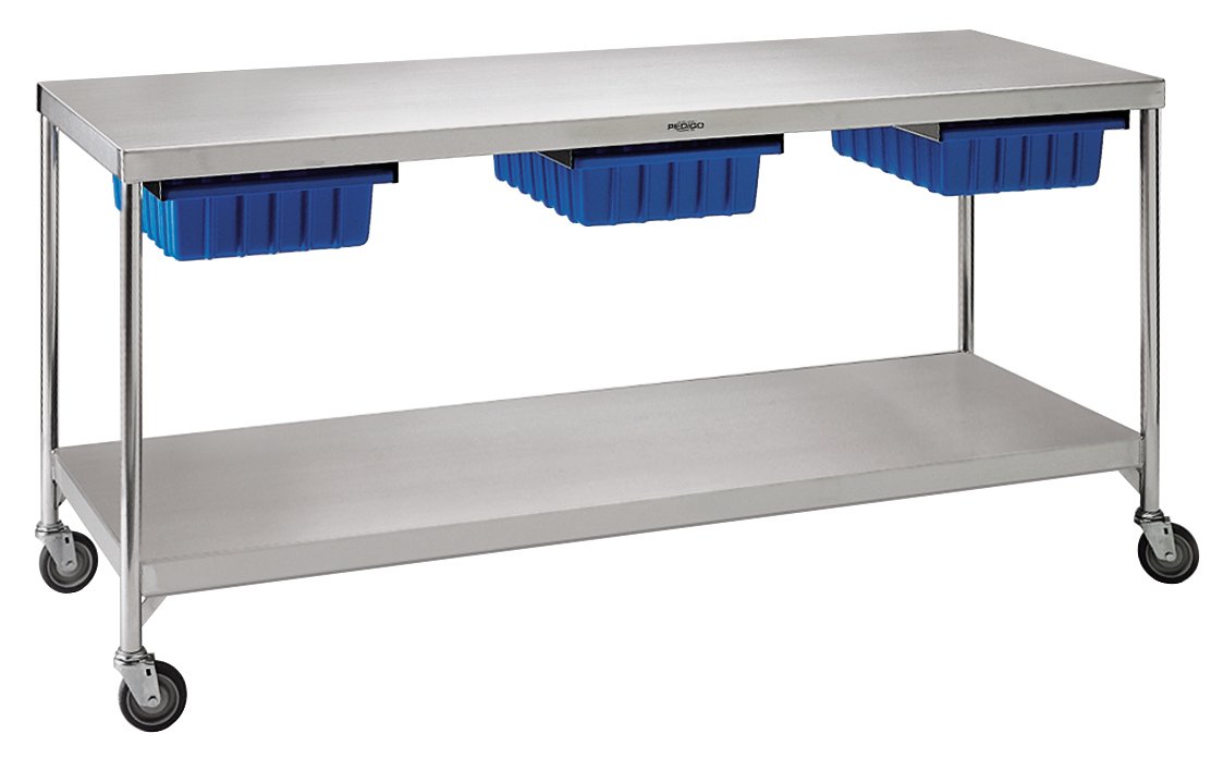 CENTRAL SUPPLY WORK TABLE, 24 x 72 x 34