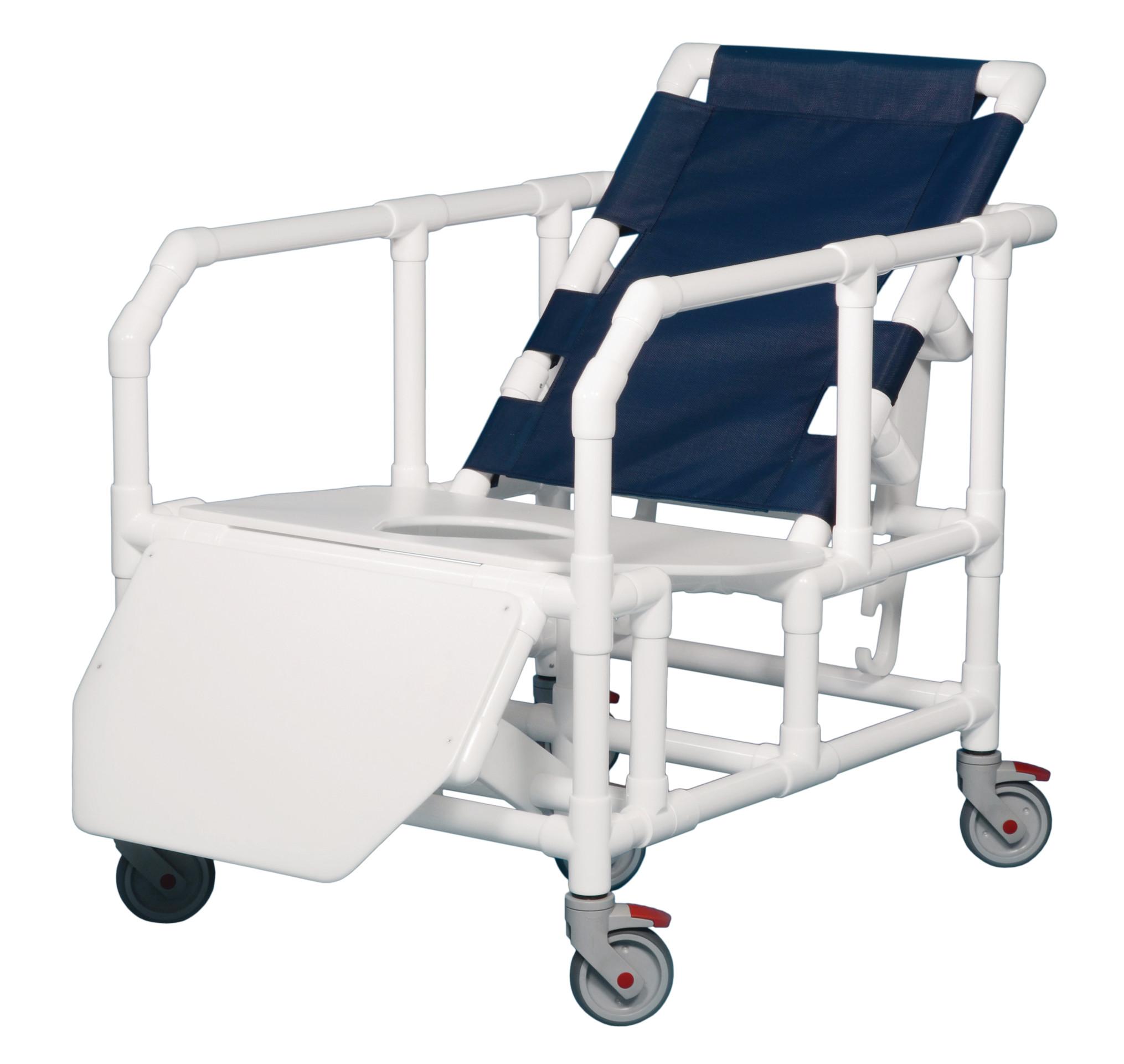 shower chair with arms and backrest