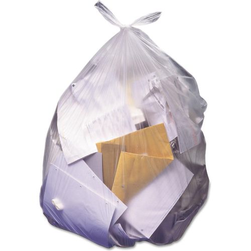 Sak-It™ 60 Gallon Clear High Density Coreless Trash Can Liners (38