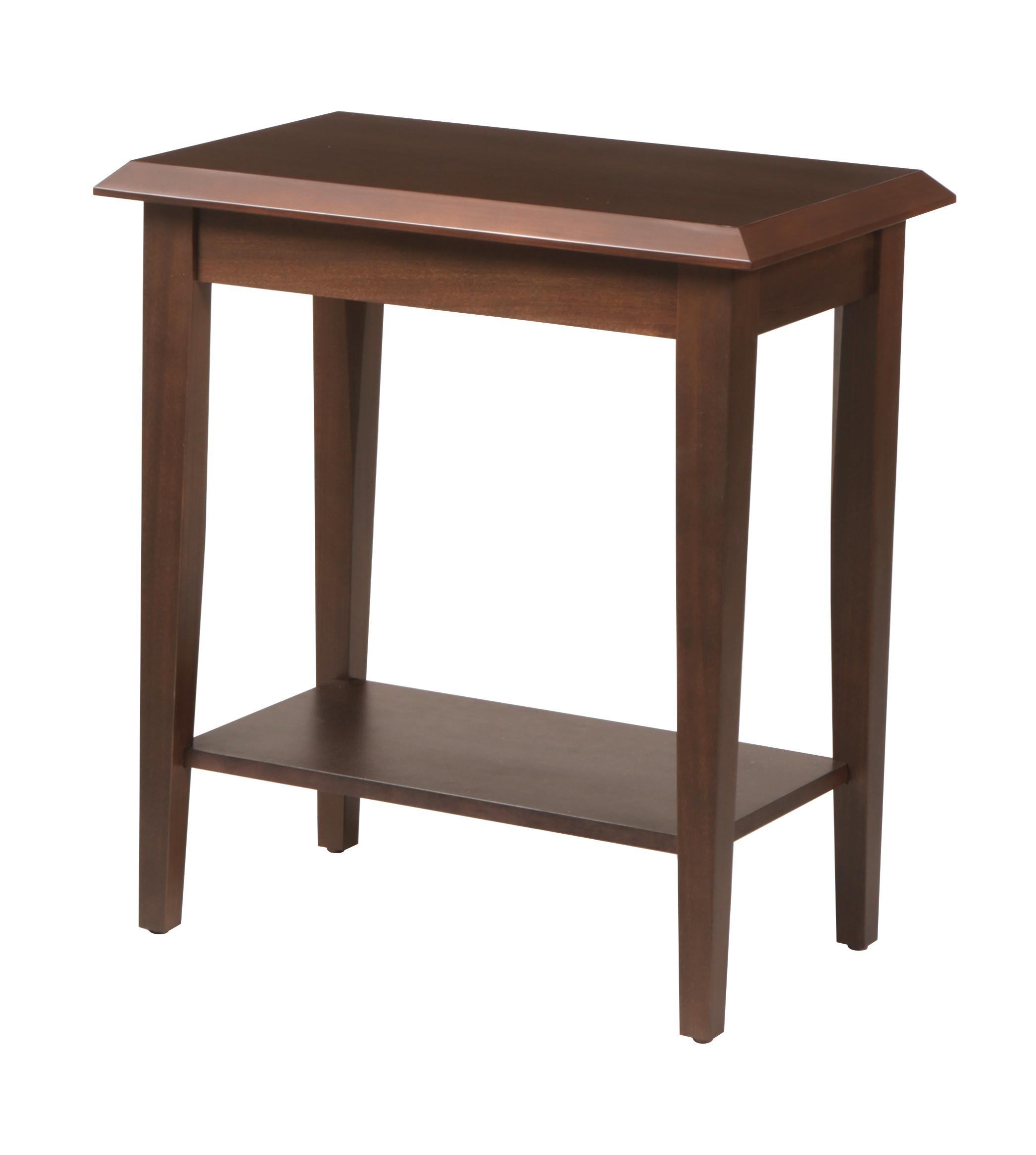 Maxwell Thomas® Odessa Chairside Table, Laminate Top,  Knock Down - Finish: Carbon Gray