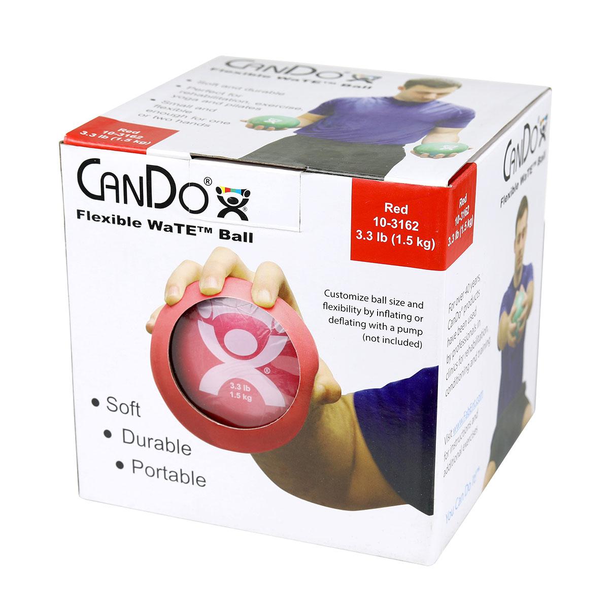 Cando® Wate™ Ball - Hand-Held Size - Red - 5