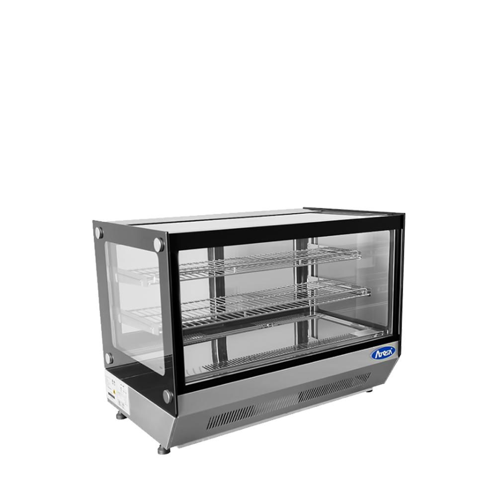 Refrigerated Display Case, countertop, 5.6 cu. ft. capacity, straight front glass