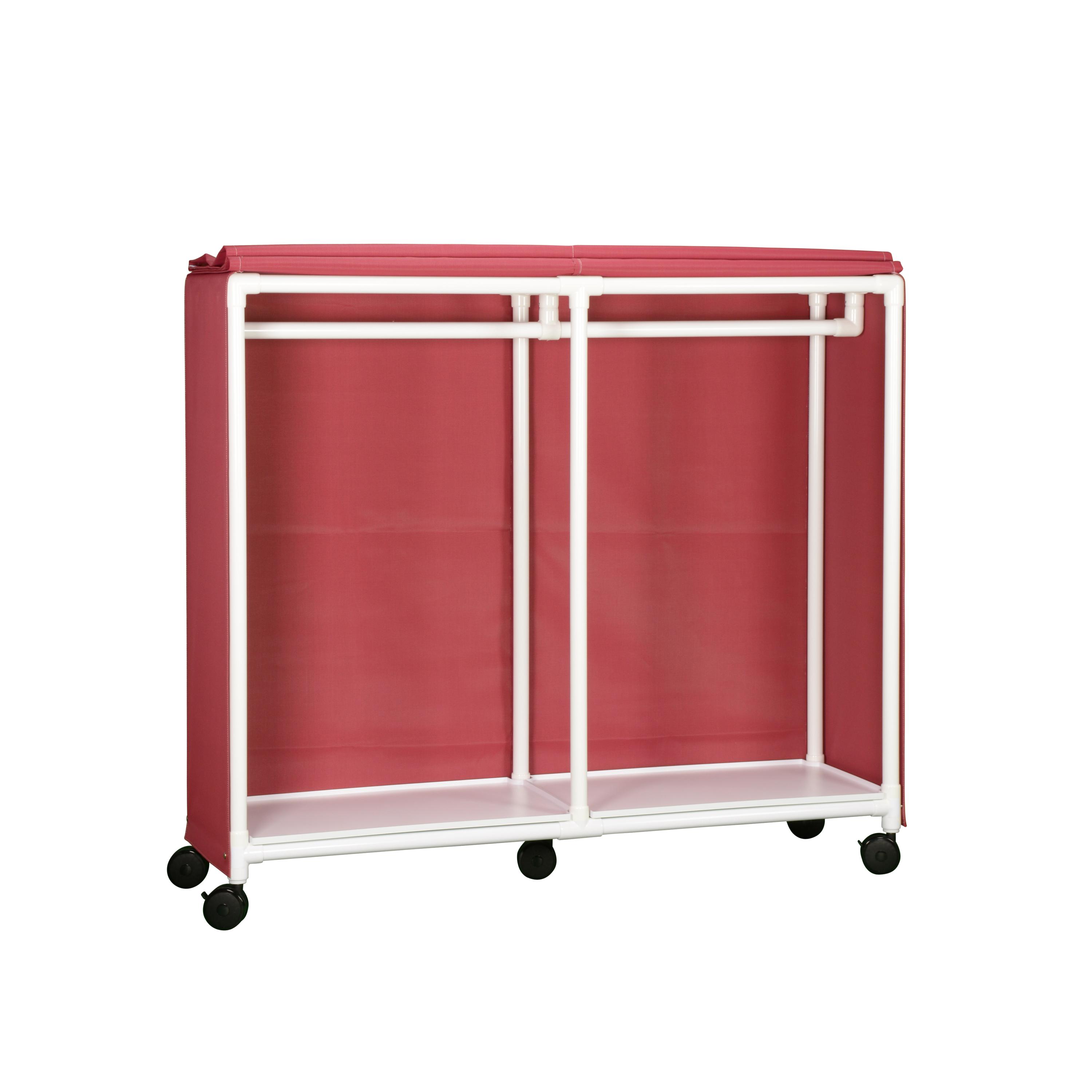 IPU PVC XL Garment Rack with Cover, Cover Material: Sunsure Mesh ...