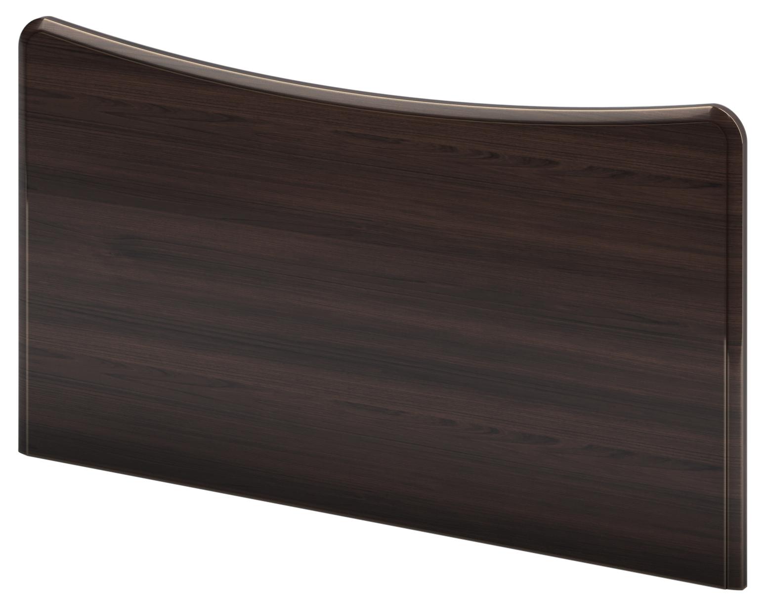 3DL Vinyl Headboard Panel 42" Black Back, Non-Drilled, Finish: Millwork Cherry