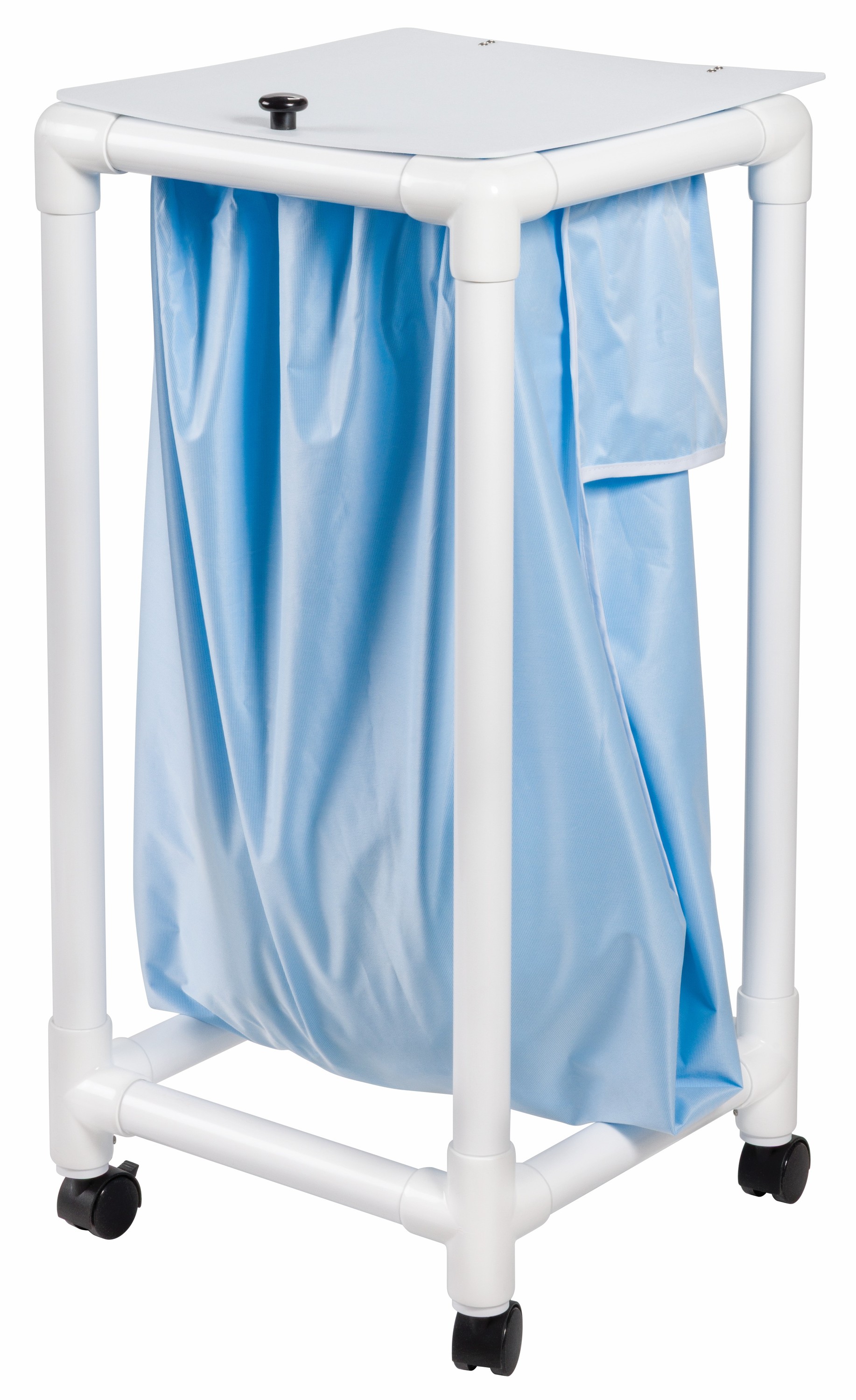 IPU Deluxe Single Hamper with Mesh Bag w/ Zipper - Bag Color: Linen ...