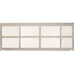 Direct Supply® Universal Rear PTAC Aluminum Grille