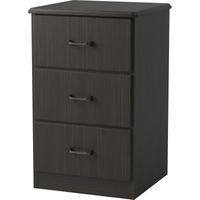 Quick-Ship Williamsburg 3 Drawer Bedside Cabinet