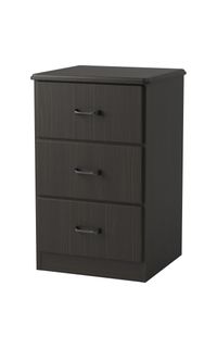 Quick-Ship Williamsburg 3 Drawer Bedside Cabinet