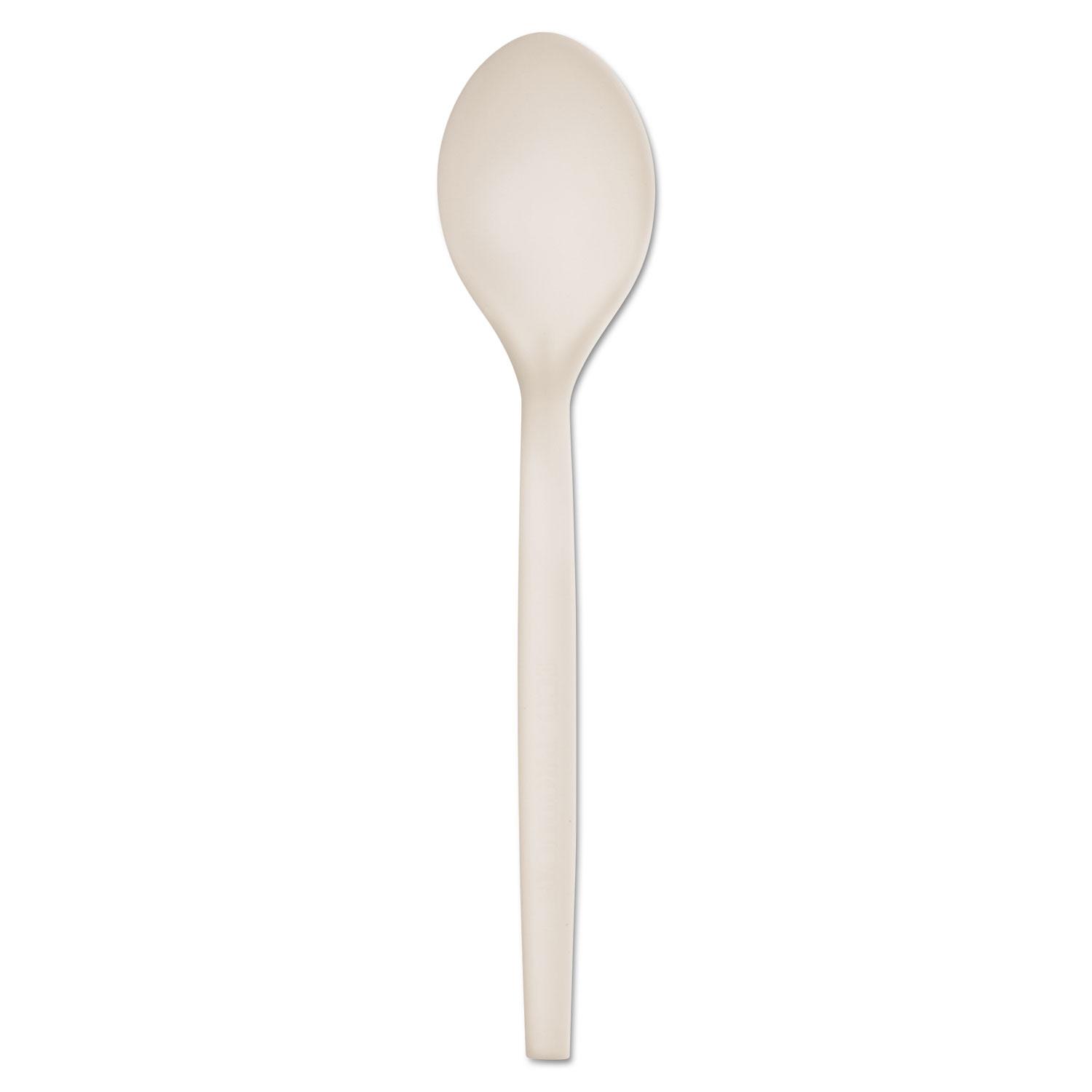 WNA Plant Starch Spoon - 7", 50/PK, 20 PK/CT