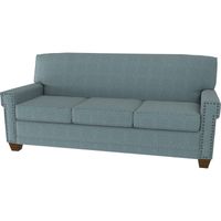 Quick-Ship Porterville Sofa with Preferred Seat Deck in Crypton Fabric